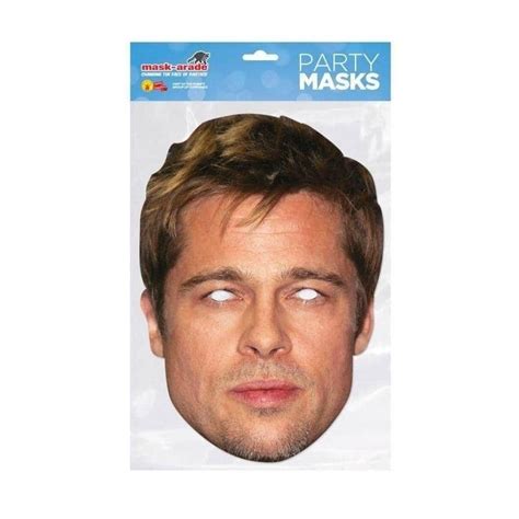 Brad Pitt Celebrity Face Mask - Walmart.com