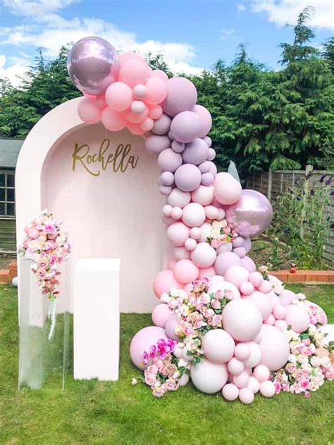 Birthday Balloon Backdrop - Forever and a Day Events