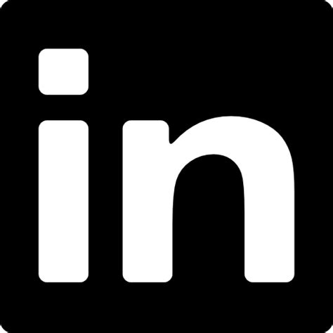 Linkedin logo white - pleneo