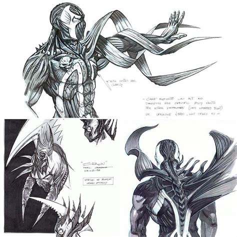 Here's some concept art for the 1997 Spawn movie by Marc Gabbana. By ...