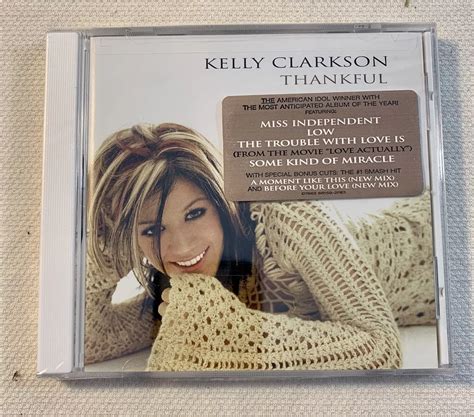 Kelly Clarkson Thankful Album Cover