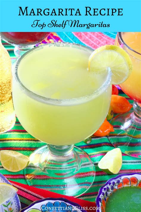 Top Shelf Margarita Recipe | Celebrate National Margarita Day