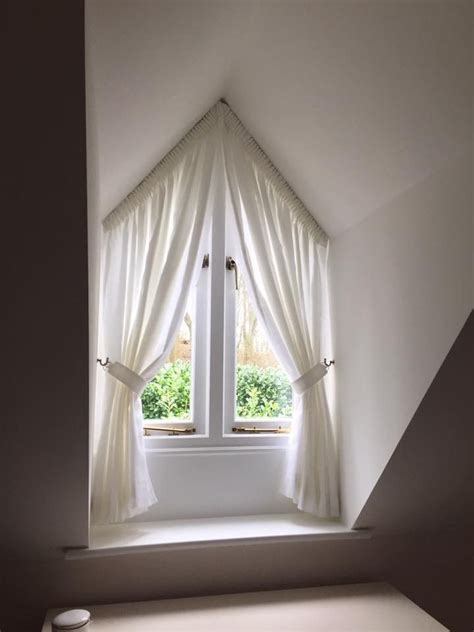 Simple Curtains For Trapezoid Windows Blackout Material