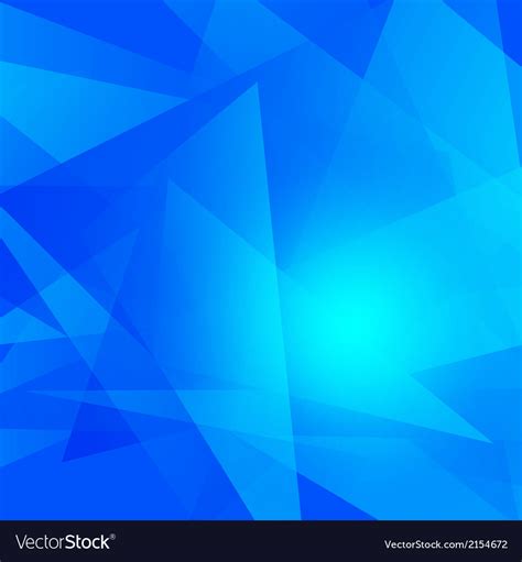 Geometric abstract blue color background Vector Image