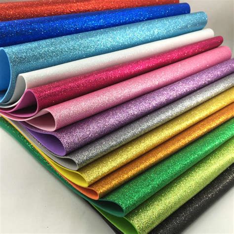 Crazy Fun Foam Glitter Sheets - Crafty Arts