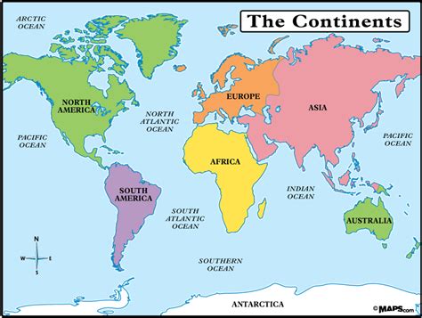 ENGLISH KIDS FUN: The continents