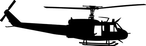 Free Huey Helicopter Silhouette, Download Free Huey Helicopter ...