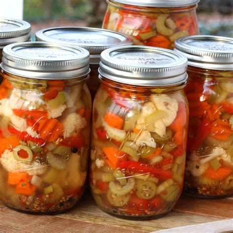 BEST Giardiniera (Hot or Mild) - The Daring Gourmet