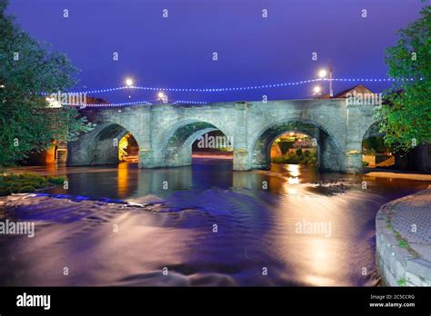 Wetherby Bridge is a scheduled ancient monument with Grade II listed ...