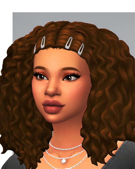 Maxis Match CC World | Sims hair, Sims 4 curly hair, Sims