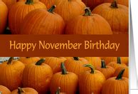 November Birthday Cards from Greeting Card Universe