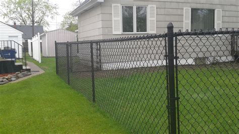 Black Vinyl-Coated Chain Link Fencing: an unobtrusive addition to your ...