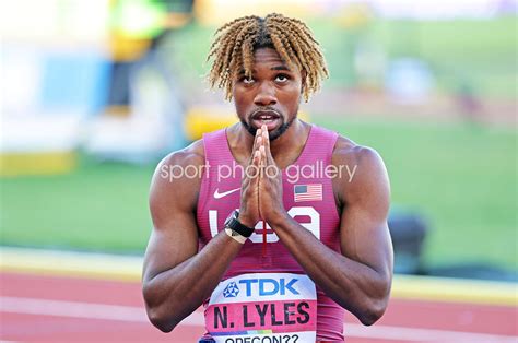 Noah Lyles United States wins 200m Gold World Athletics Oregon 2022 ...