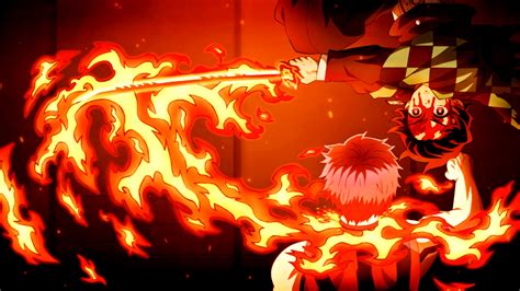 Akaza Tanjiro Kamado HD Demon Slayer Kimetsu no Yaiba copy Wallpapers ...