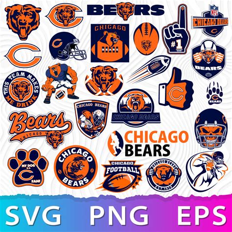 Chicago Bears Logo SVG, Chicago Bears Logos, Logo Chicago Be | Inspire ...