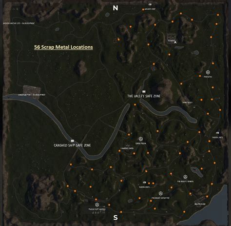 Steam Community :: Guide :: Vehicle Spawn and Scrap Metal Locations