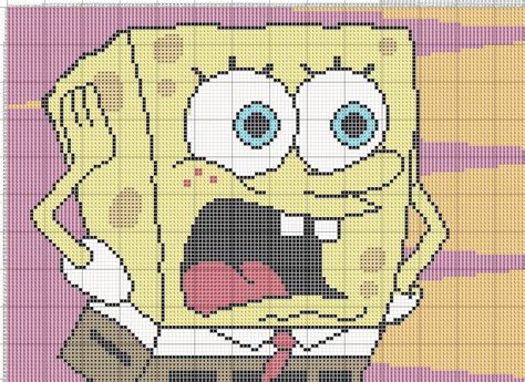 Pin by Erika Végh on spongyabob | Cute cross stitch, Stitch cartoon ...