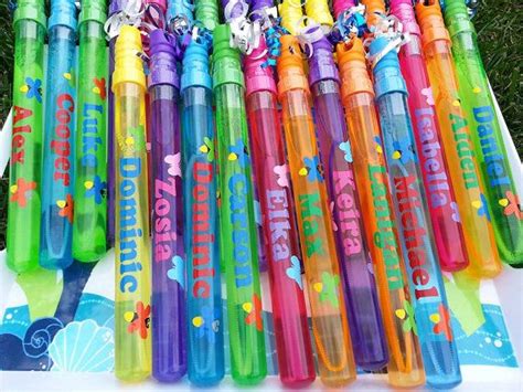 For Jill: 14 Bubble Wands Personalized Party Favors | Etsy ...