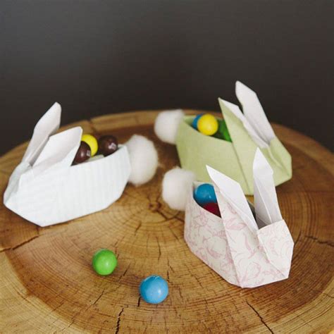 Bunny Origami, Origami Box, Origami Crafts, Fun Crafts For Kids ...