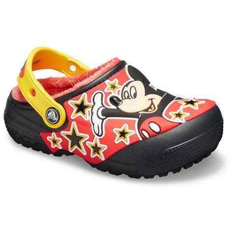 Crocs FL Mickey Mouse Lined Clog Black | Xtremeinn