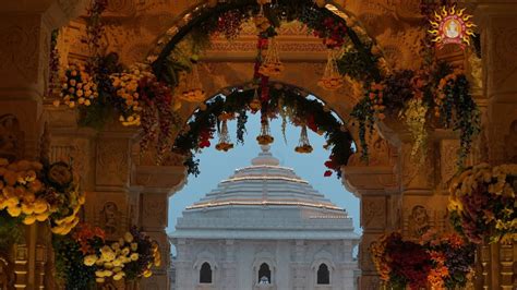 Ram Mandir: Pics of newly built temple released ahead of consecration ...