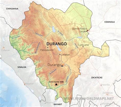 Durango Map