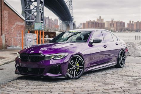 Twilight Purple: BMW M340i G20 im krassen Individual-Look