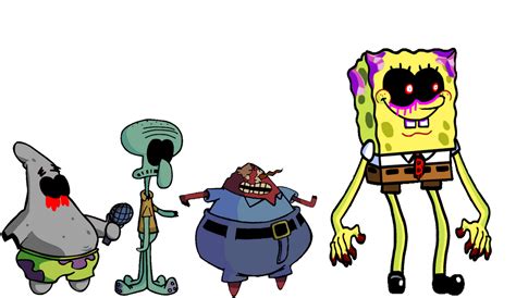 Fnf SpongeBob triple trouble by odysseybros on DeviantArt