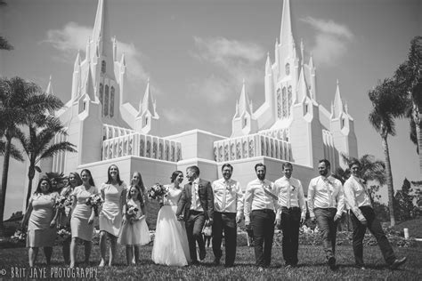 San Diego Temple Wedding in La Jolla, CA — Ohio Wedding Photography