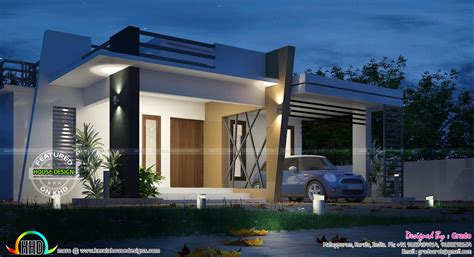 Modern one floor home by Grado Architecture - Kerala home design and ...