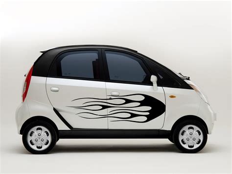 The Commerce Junction: Modified Tata Nano white colour