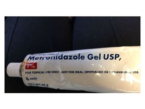 Metronidazole Gel USP 1%, 60 g, Sandoz Inc (RX) Ingredients and Reviews