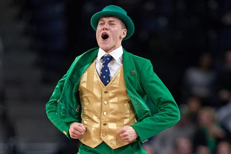 Notre Dame Defends "Offensive" Fighting Irish Leprechaun Mascot ...