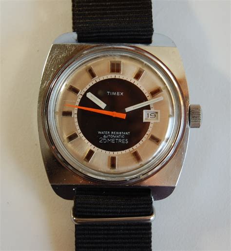 SOLD 1972 Timex 25m Automatic - Birth Year Watches