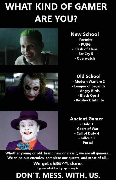 Gamer Joker / Gamers Rise Up / We Live in a Society | Gamer quotes ...