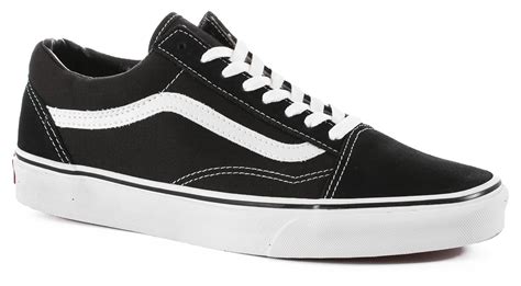 Vans Old Skool Skate Shoes - black/white - Free Shipping