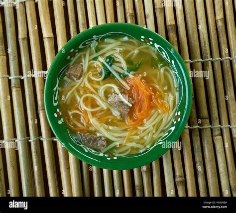 Tibetan thukpa soup hi-res stock photography and images - Alamy