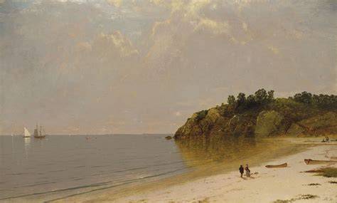 John Frederick Kensett (1816-1872) , On the Coast | Christie's