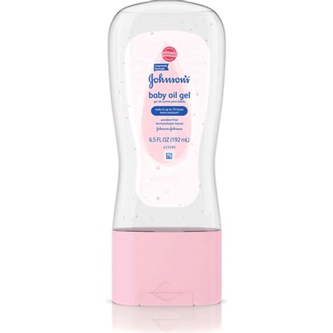 Johnson's Baby Oil Gel for Baby Massage, Hypoallergenic and ...