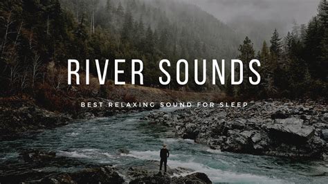 Relaxing River Sound for Sleep - YouTube