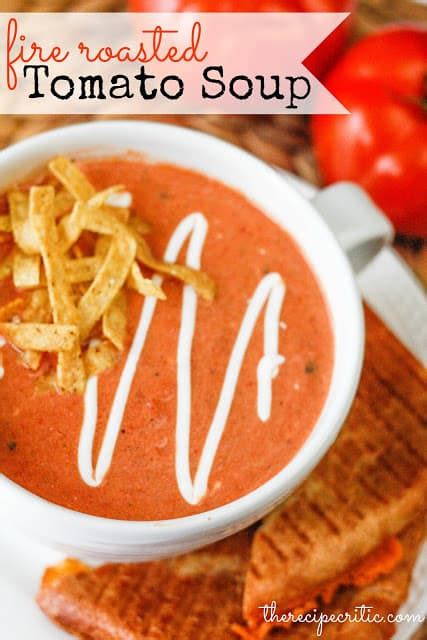 Fire Roasted Tomato Soup | The Recipe Critic