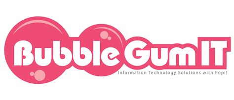 Bubble gum Logos