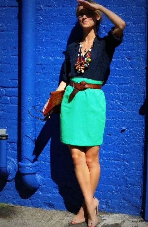 24 Turquoise And Teal Work Outfits | Style, Fashion, Style inspiration