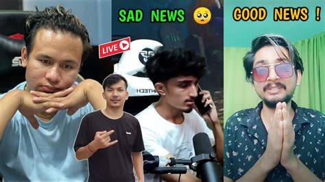 Abhishek YT Serious Sad News 🥺 Tonde Gamer React !! Asian Gaming ...