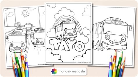 20 Tayo Coloring Pages (Free PDF Printables)