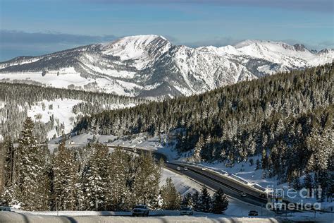 Vail Pass In Winter Photograph by Jim West/science Photo Library - Pixels