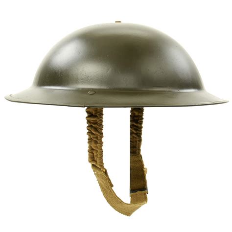 Reproduction WW2 British Army Brodie Helmet With Chinstrap Tommy ...