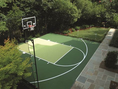 Design Ideas - Backyard Basketball Court | AllSport America Inc