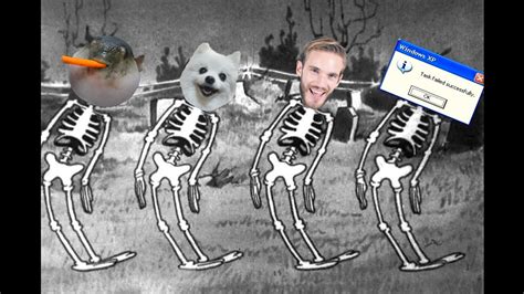 Spooky Scary Skeletons - Meme Cover - YouTube