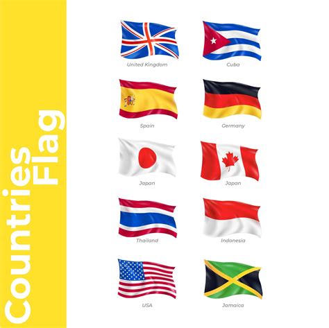 10 best printable flags of different countries – Artofit